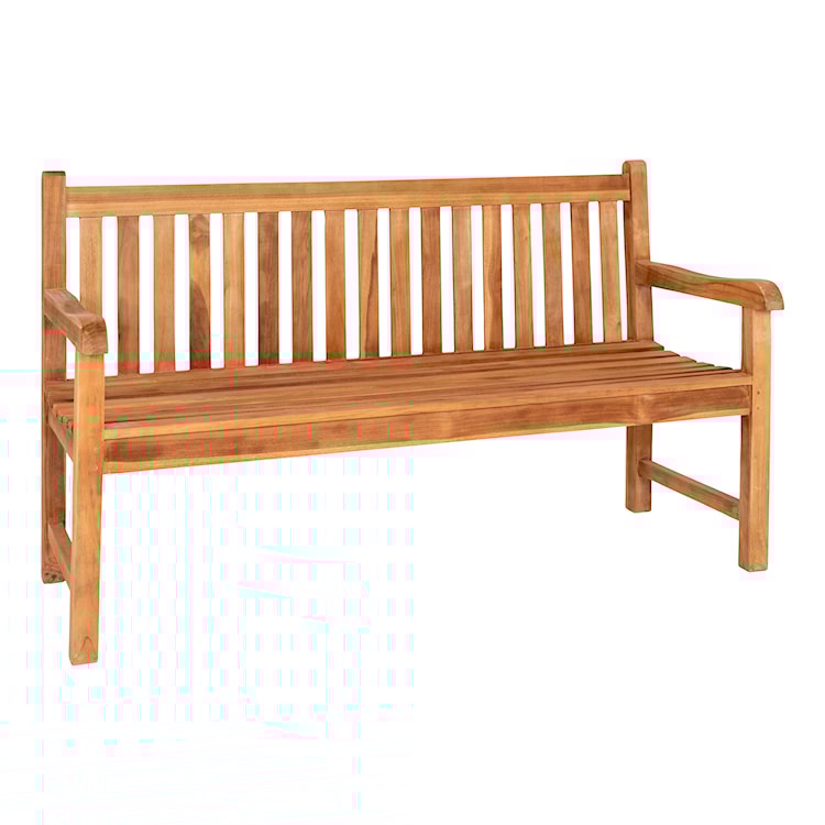 Ławka ogrodowa Zake drewniana 150 cm  - zdjęcie 5
