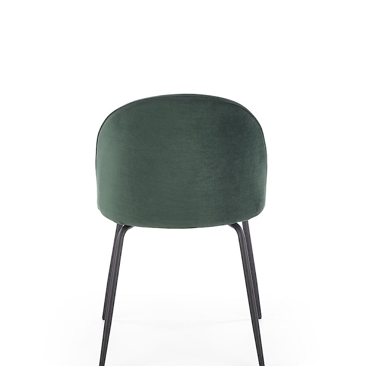 Krzesło tapicerowane Naiva butelkowa zieleń  - zdjęcie 9
