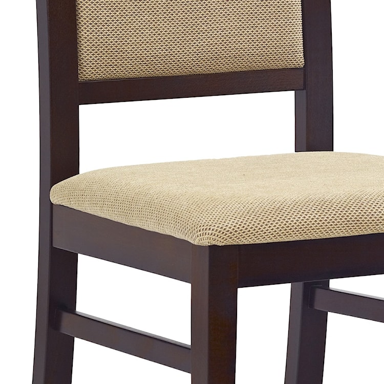 Krzesło tapicerowane Buroli ciemny orzech  - zdjęcie 3