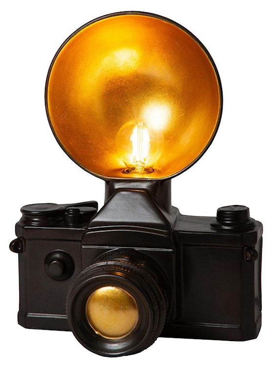 Lampa stołowa Camera czarna 