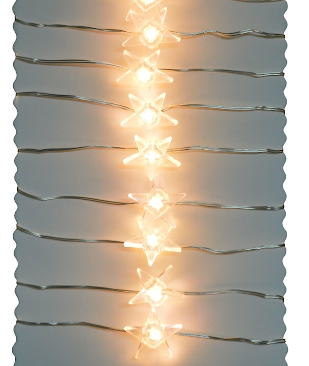 Lampki choinkowe Vinniars LED 200 cm gwiazdki  - zdjęcie 3