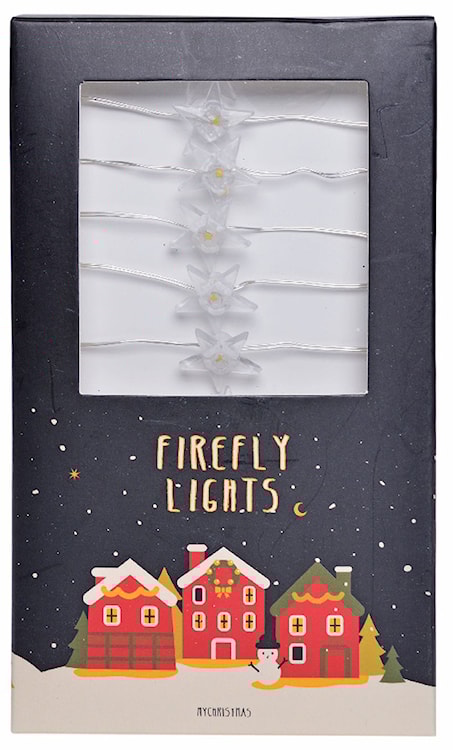 Lampki choinkowe Vinniars LED 200 cm gwiazdki 