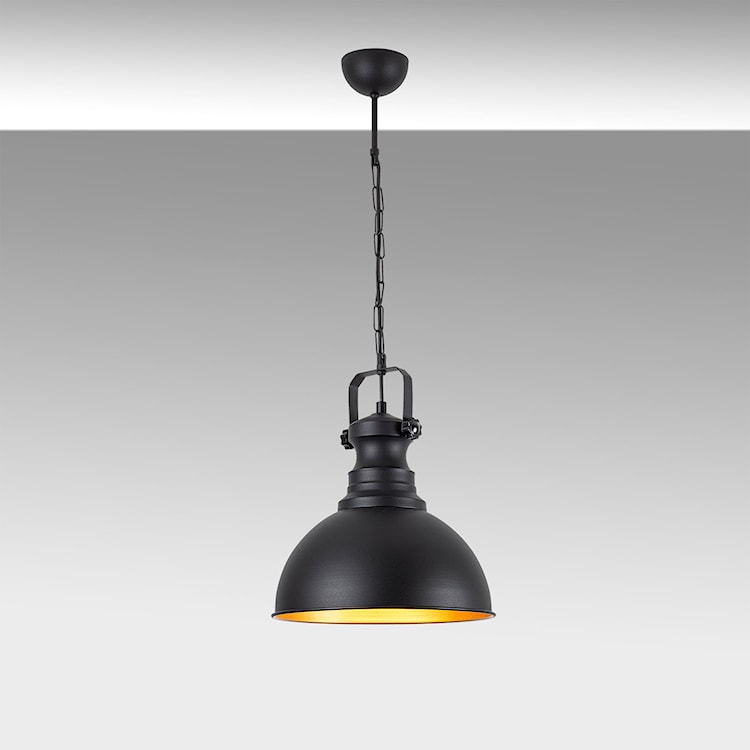 Lampa wisząca Ardulace metalowa czarna  - zdjęcie 8