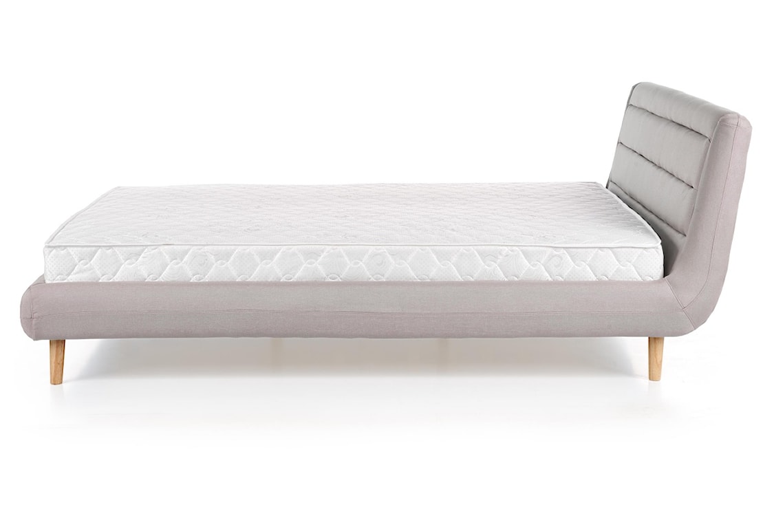 Łóżko tapicerowane Freila 160x200 cm szare  - zdjęcie 7