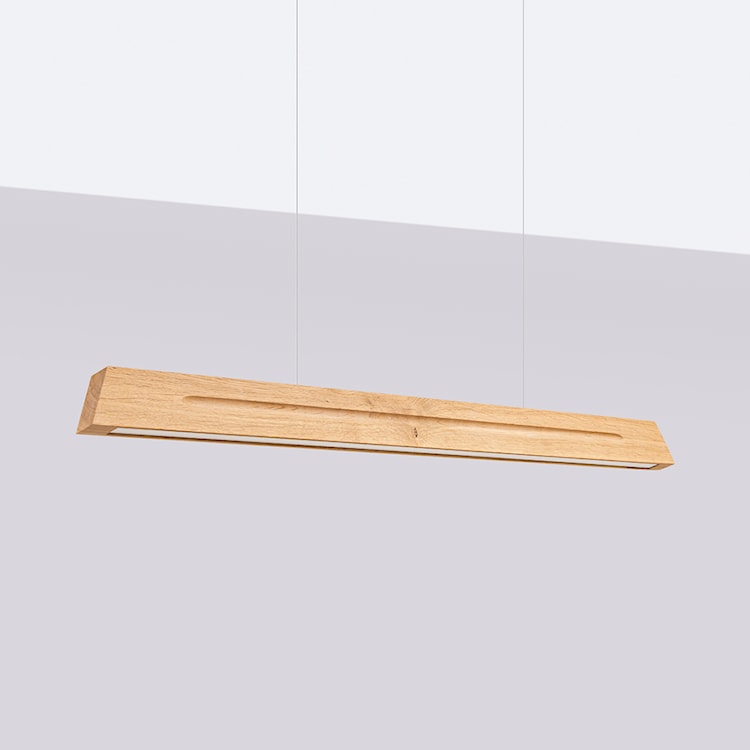 Lampa wisząca Skog LED 120 cm dąb 4000K  - zdjęcie 6