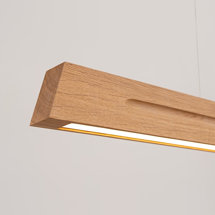 Lampa wisząca Skog LED 120 cm dąb 4000K  - zdjęcie 8