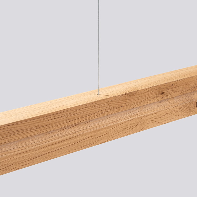 Lampa wisząca Skog LED 120 cm dąb 4000K  - zdjęcie 11