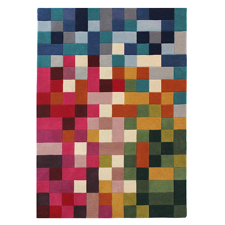Dywan wełniany Lucea wielokolorowy Prostokątny/160x230 