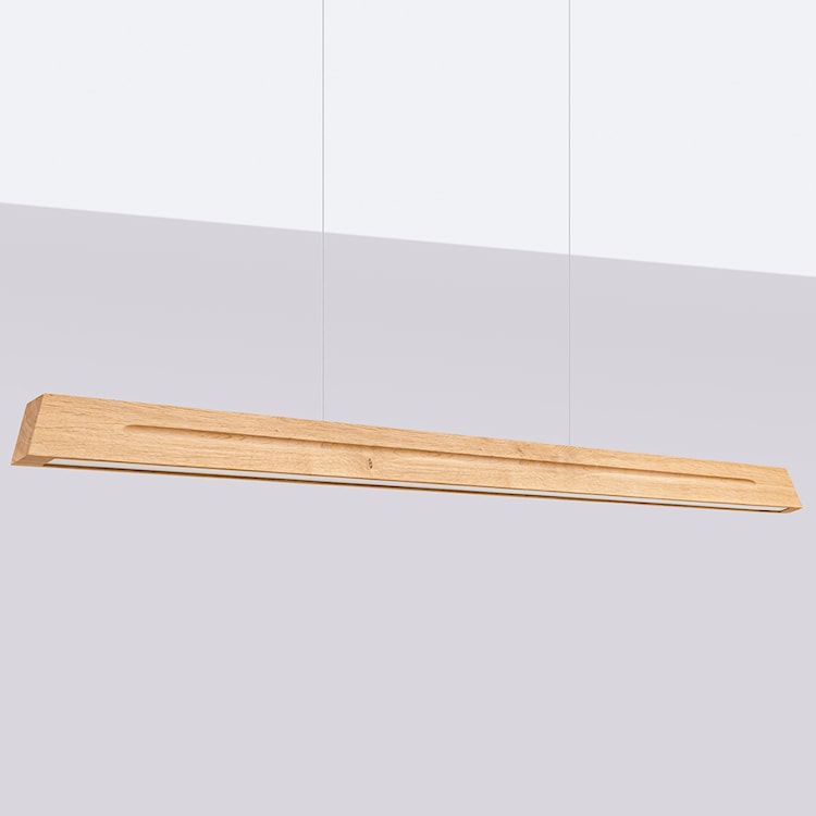 Lampa wisząca Skog LED 150 cm dąb 4000K  - zdjęcie 6