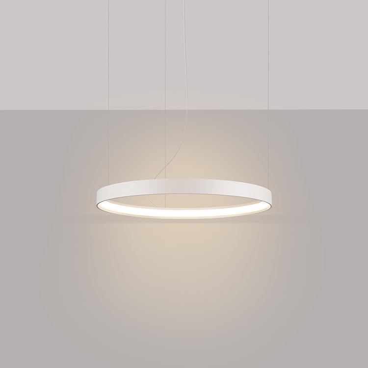 Żyrandol Rio LED 55 cm beżowy 3000K  - zdjęcie 4