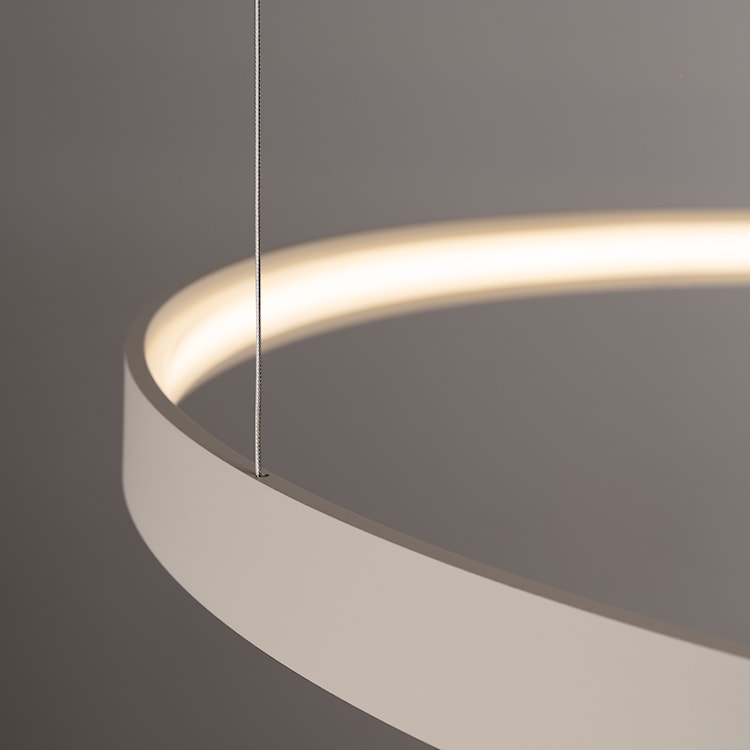 Żyrandol Rio LED 55 cm beżowy 3000K  - zdjęcie 5