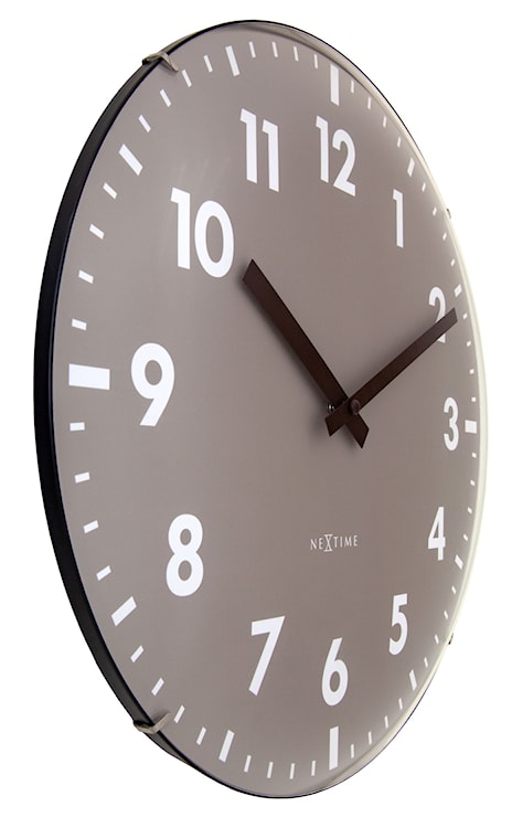Zegar ścienny Duomo 35 cm khaki  - zdjęcie 3