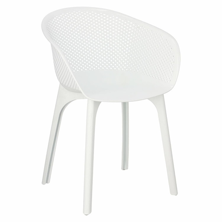 Krzesło z tworzywa Depleave białe