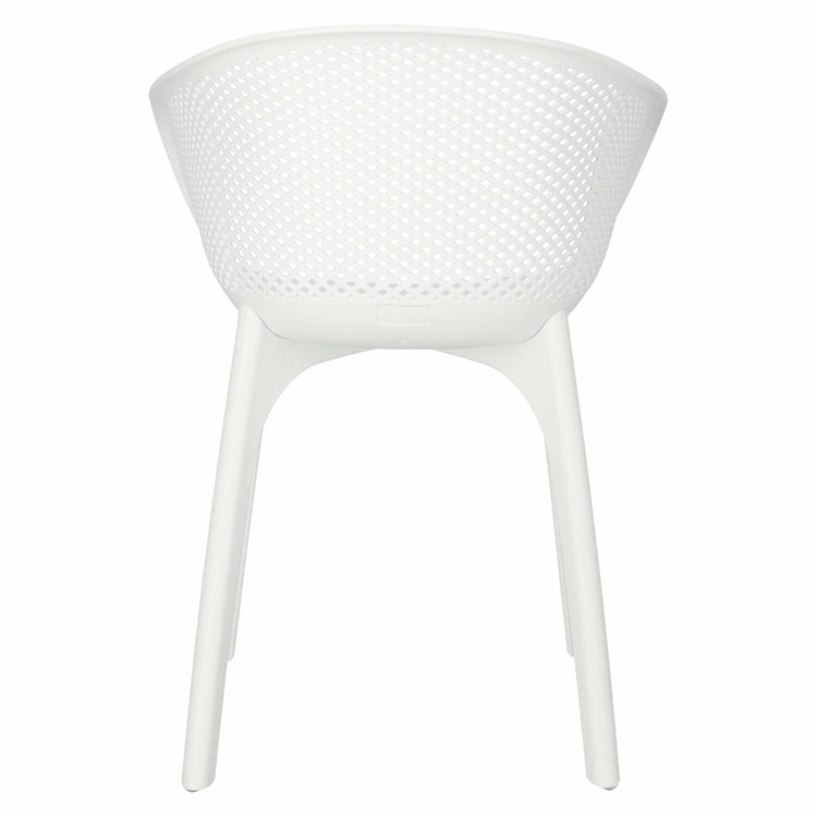 Krzesło z tworzywa Depleave białe  - zdjęcie 7