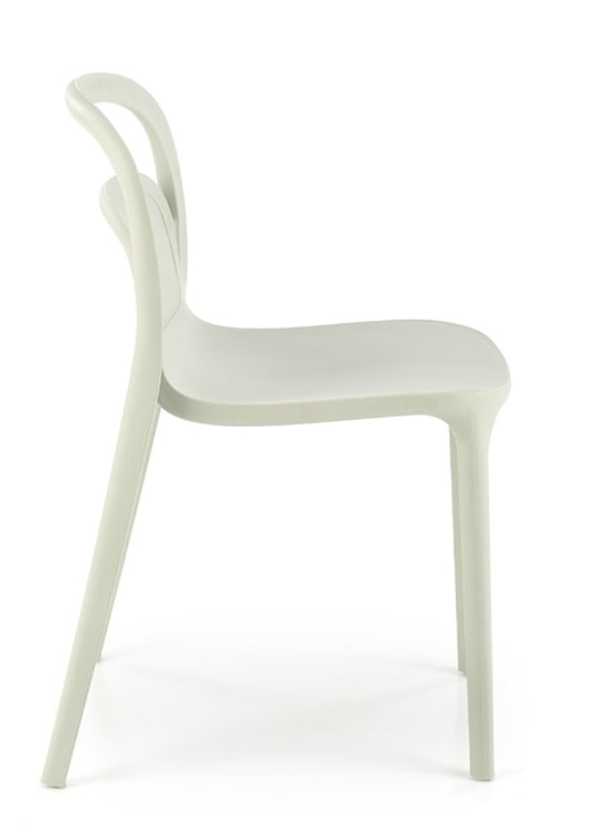 Krzesło z tworzywa Collously miętowe  - zdjęcie 4