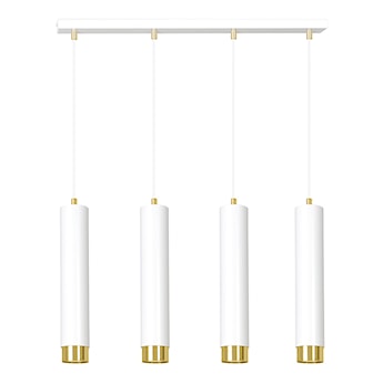 Lampa wisząca Morcone biała x4