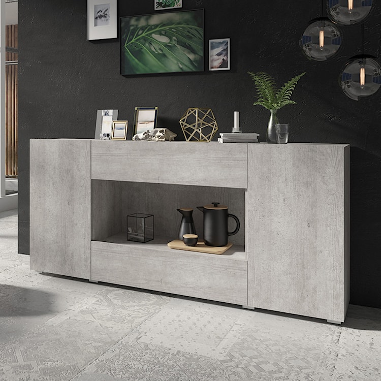 Komoda Revati 182 cm beton Colorado  - zdjęcie 2