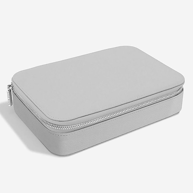 Organizer na biżuterię Pebble Travel Jewellery Accessory Box szary  - zdjęcie 2