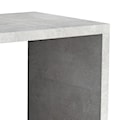Półka Lurdi włoska z metalowym frontem beton 20x65 cm  - zdjęcie 3