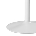 Stół do jadalni okrągły Balsamita średnica 110 cm biały  - zdjęcie 4
