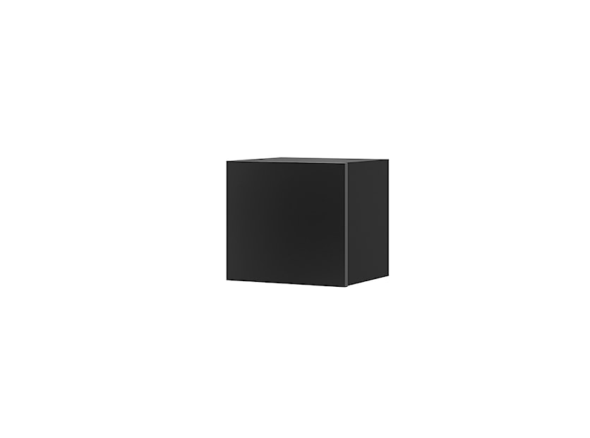 Półka Kirdon wisząca kubik Czarny 