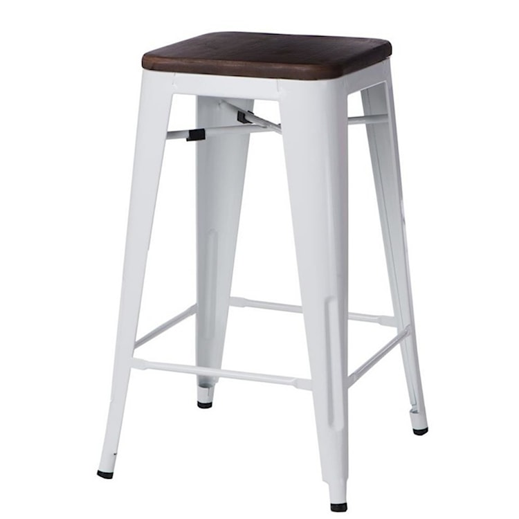 Hoker Paris Wood 75 cm biały - orzech