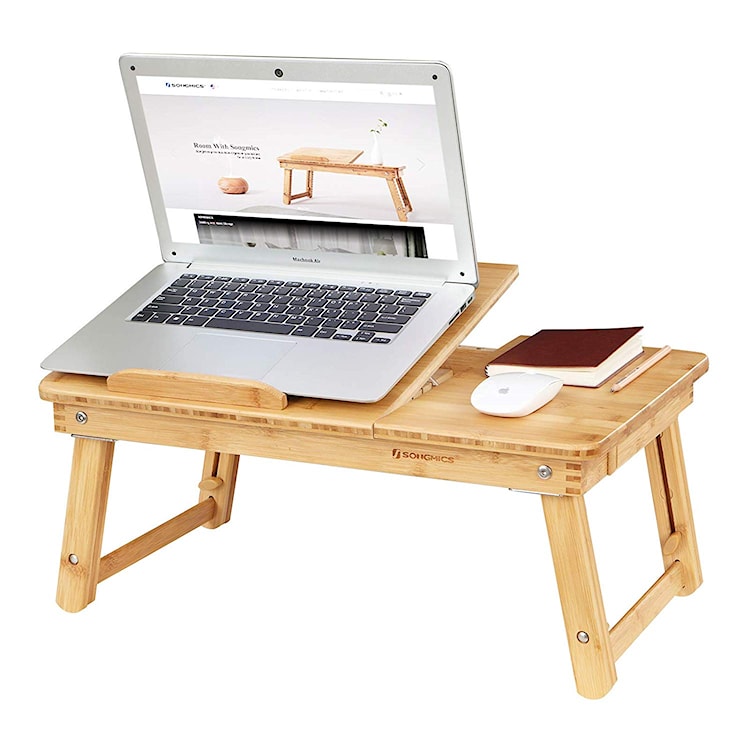 Taca Naturalel stolik śniadaniowy i podstawka pod laptopa z pięciostopniowa regulacją  - zdjęcie 6