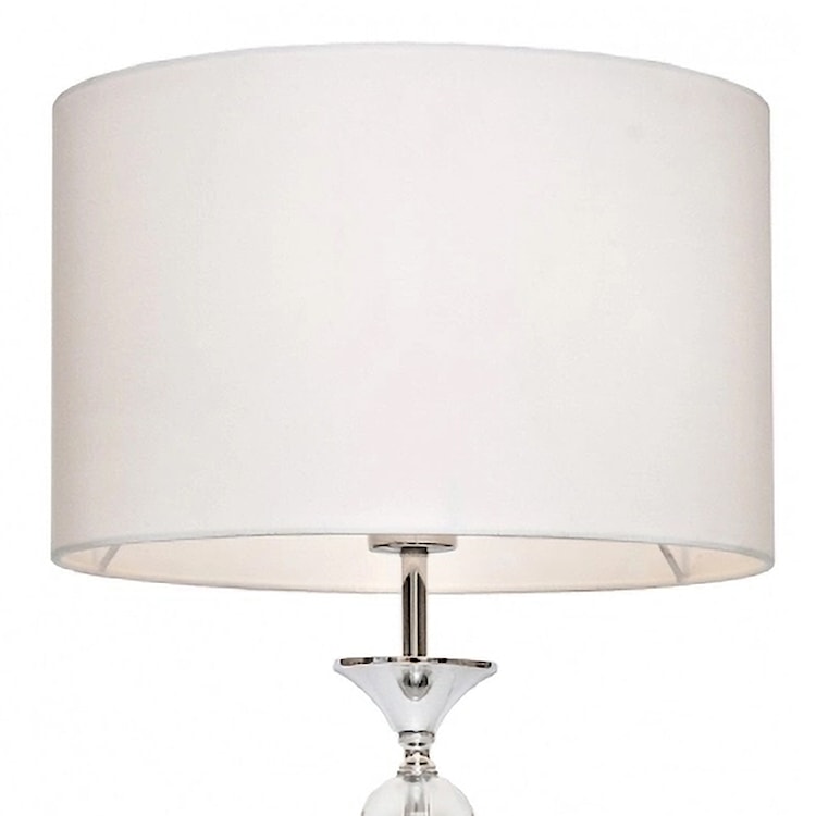 Lampa stołowa Crystal biała  - zdjęcie 4
