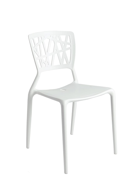 Krzesło Devir białe  - zdjęcie 3