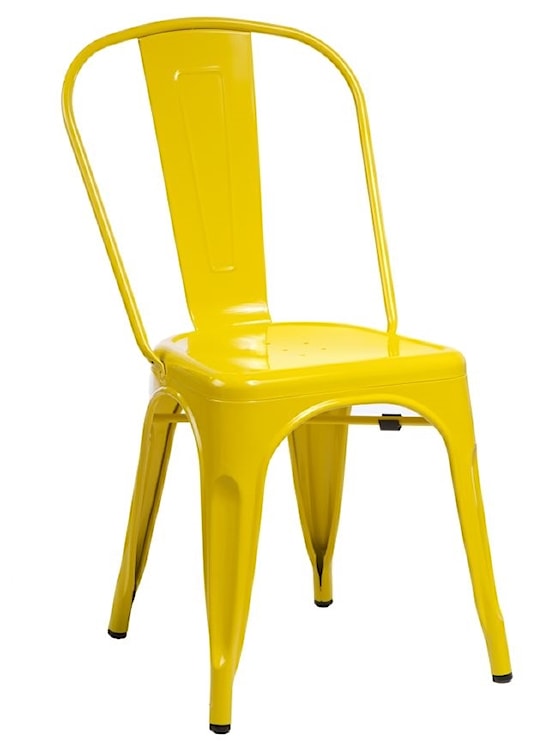 Krzesło Tolader żółte  - zdjęcie 3