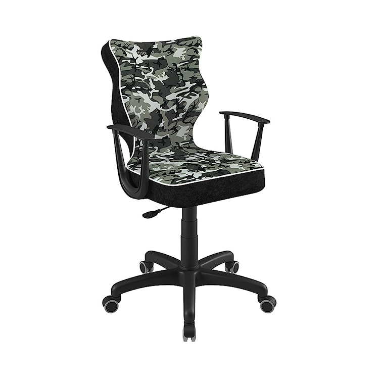 Krzesło biurowe Norm z motywem moro