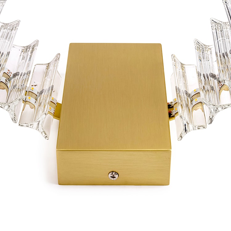 Lampa wisząca Mackerel LED średnica 85 cm złota  - zdjęcie 5