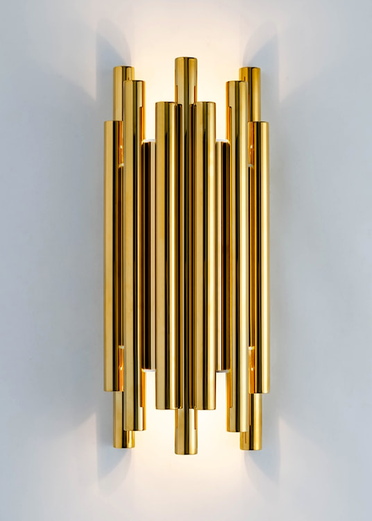 Kinkiet nowoczesny Ramber LED złoty  - zdjęcie 3