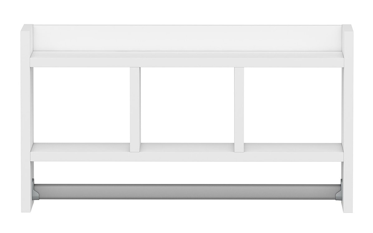 Półka ścienna Asya 64x35 cm biała  - zdjęcie 13