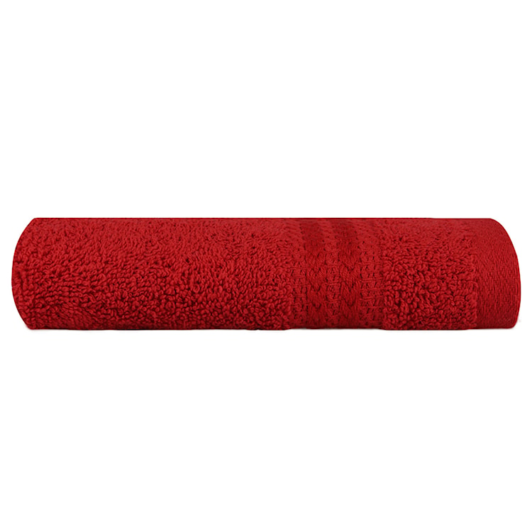 Ręcznik Bainrow 30/50 cm czerwony  - zdjęcie 3