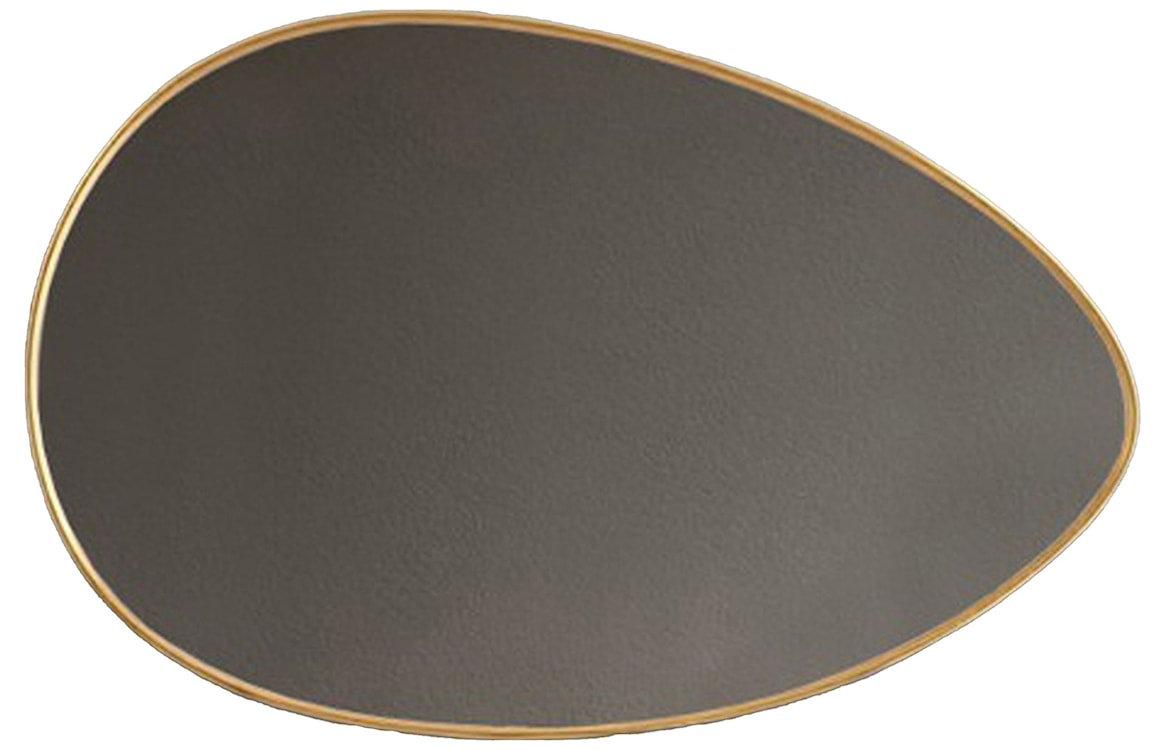 Lustro ścienne Zoe 132x90 cm w złotej ramie  - zdjęcie 2