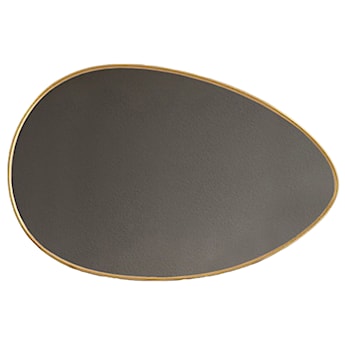 Lustro ścienne Zoe 132x90 cm w złotej ramie