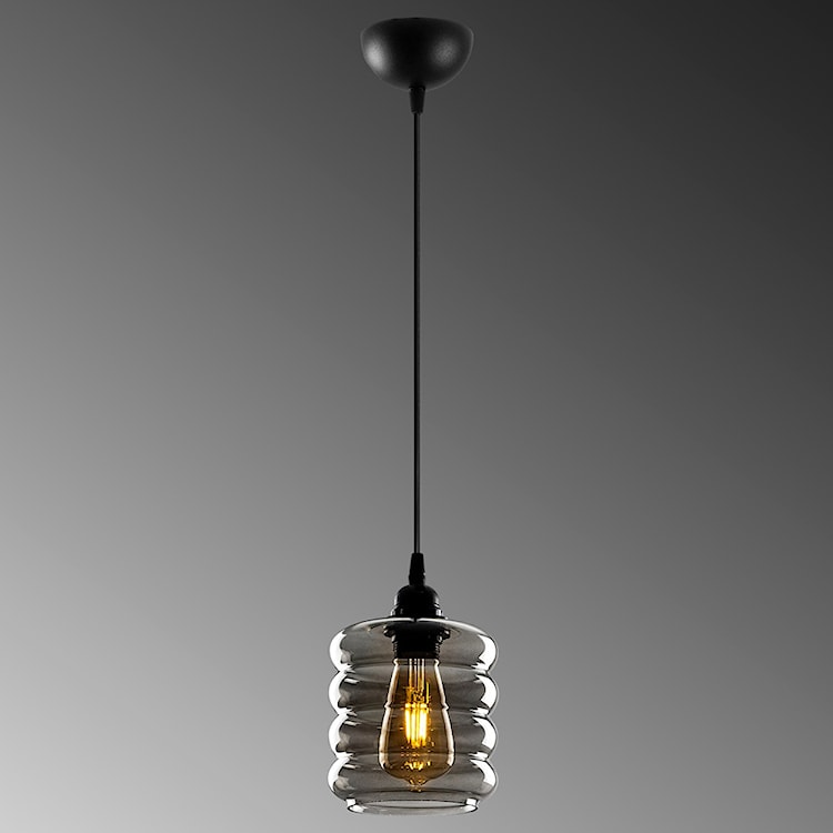 Lampa sufitowa Communis szklana średnica 14 cm  - zdjęcie 7