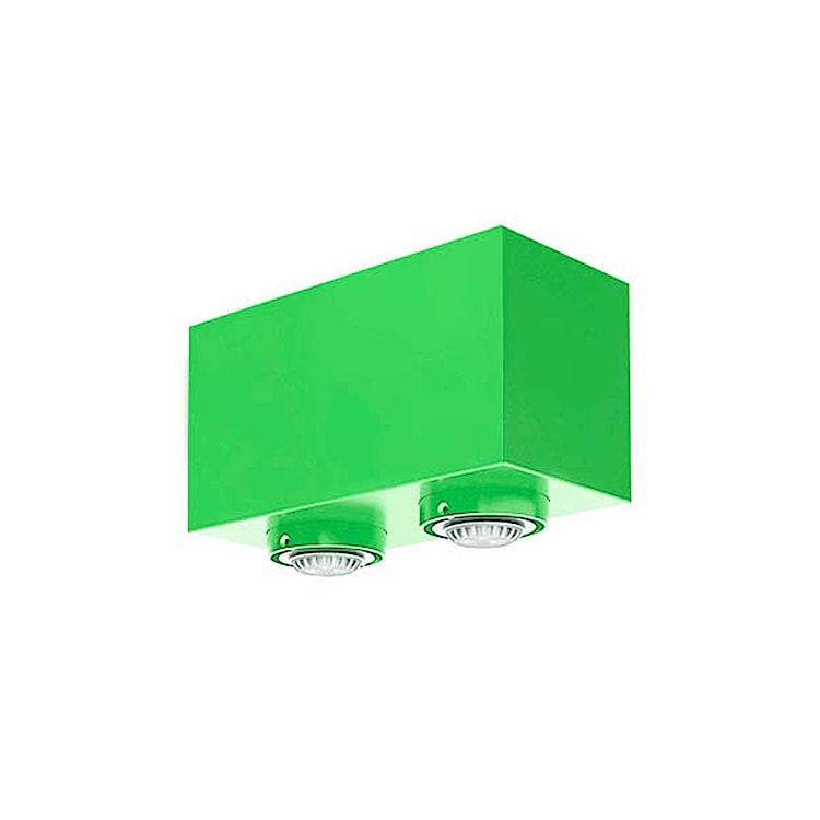 Lampa sufitowa Boxie x2 LEGO zielona