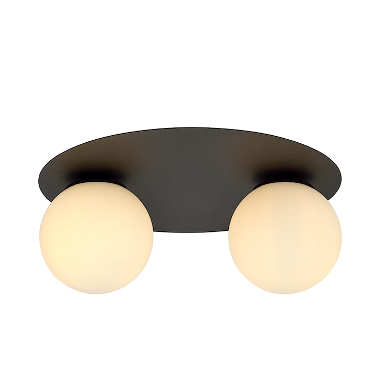 Lampa sufitowa Sorium x2 czarno-biała  - zdjęcie 2