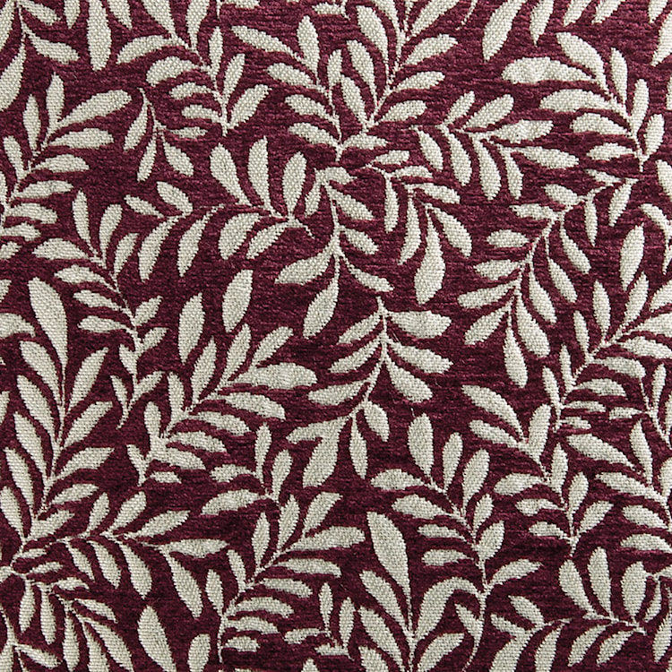 Poduszka dekoracyjna Fybbion 45x45 cm burgundowa z wzorem  - zdjęcie 3