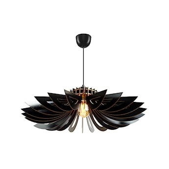 Lampa wisząca Monoveng średnica 68 cm czarna