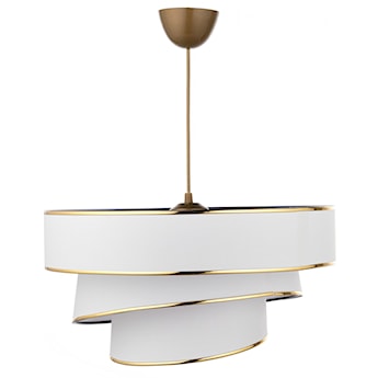 Lampa wisząca Encolust biały/złoty