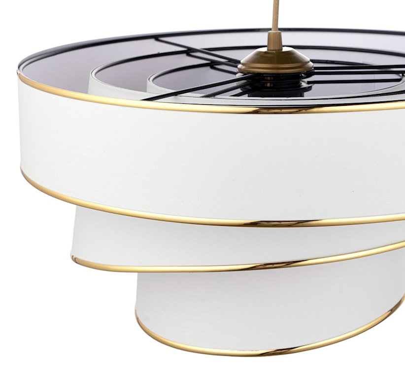Lampa wisząca Encolust biały/złoty  - zdjęcie 3