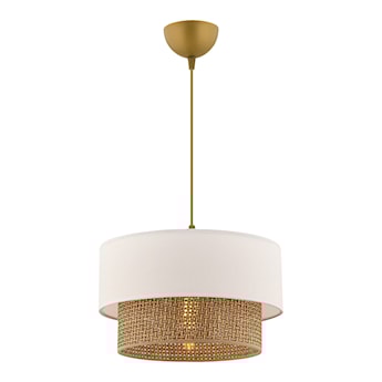 Lampa wisząca Echo biało-beżowa