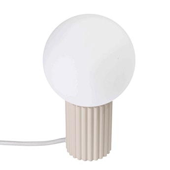 Lampa stołowa Halo beżowa