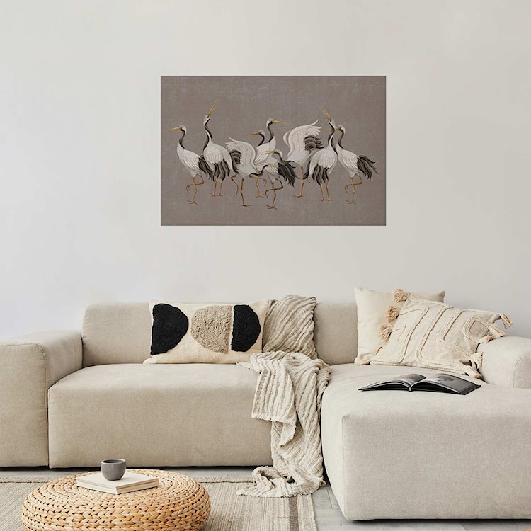 Plakat Taniec żurawi 60x40 cm  - zdjęcie 2