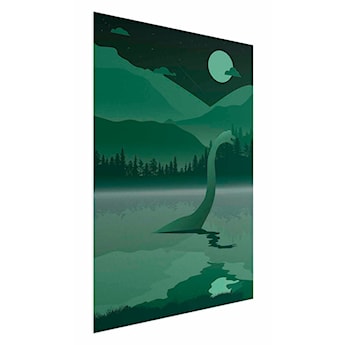 Plakat Loch Ness 60x40 cm