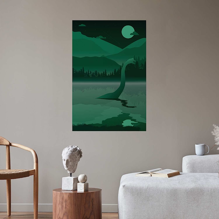 Plakat Loch Ness 60x40 cm  - zdjęcie 2