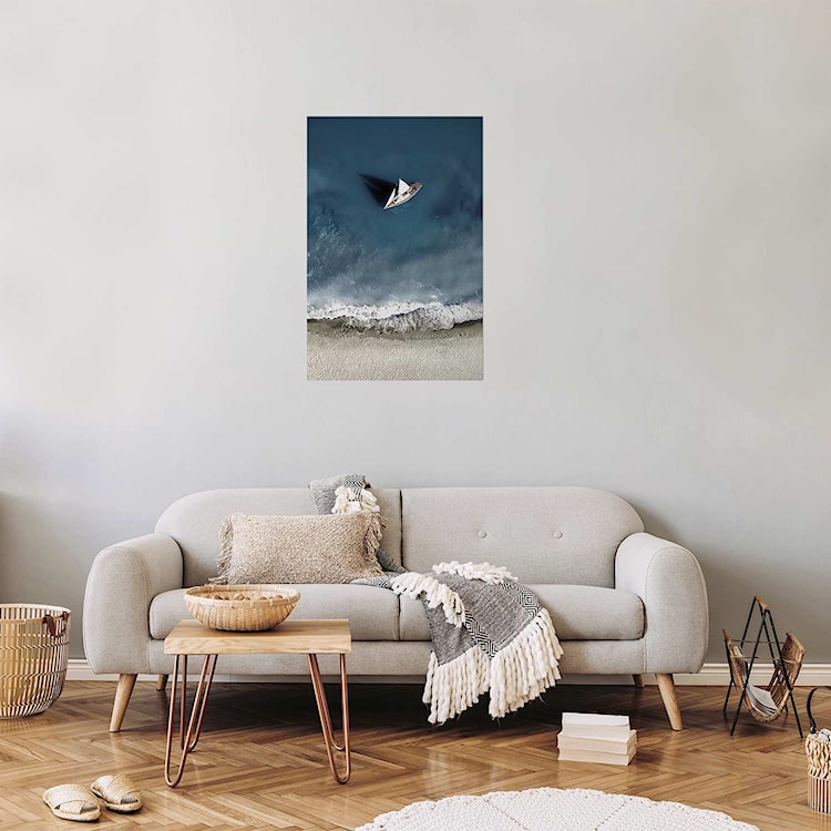Plakat Jacht na morzu 60x40 cm  - zdjęcie 2